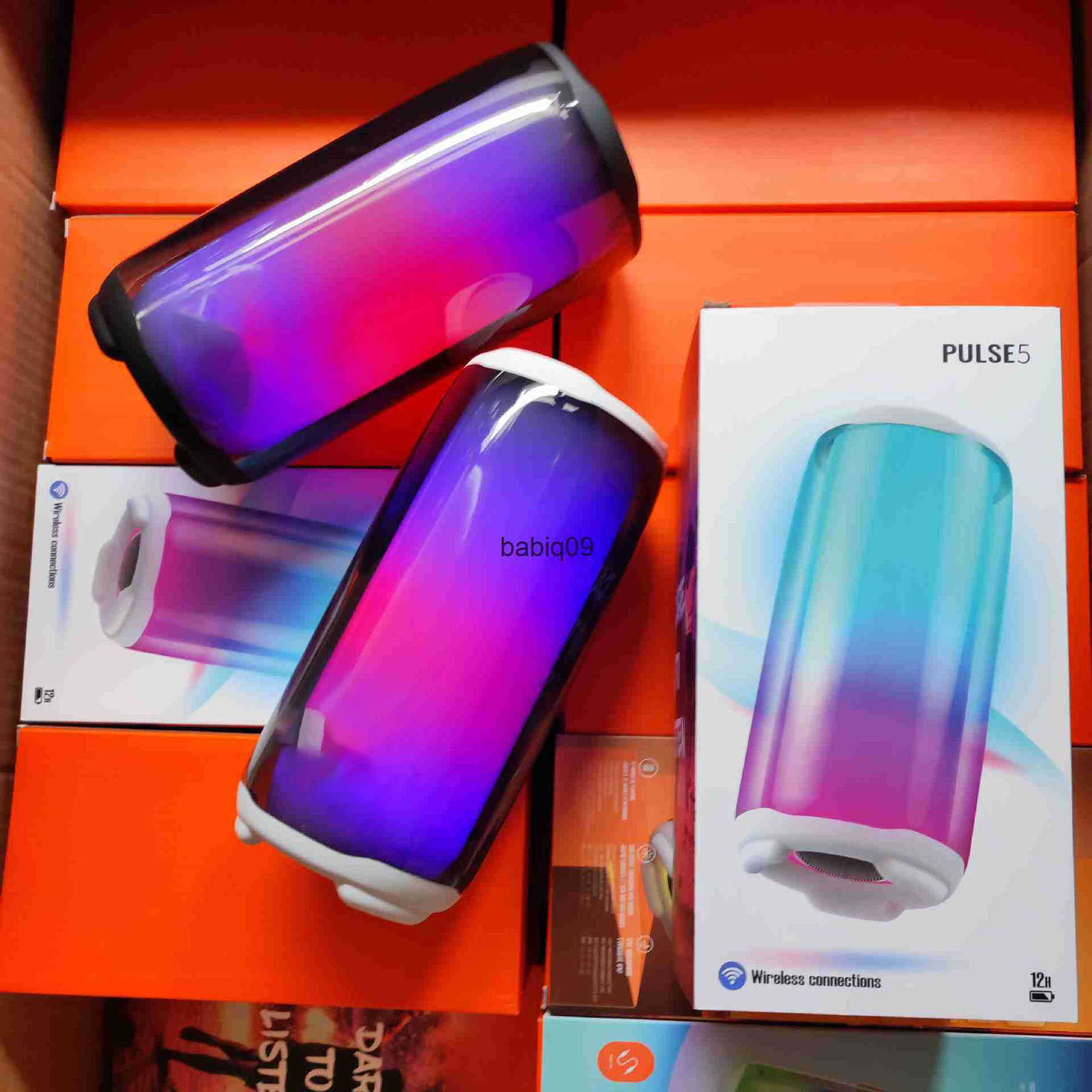 

Portable Speakers Applicable to JB PULSE5 music pulsation 5 full-screen light effect wireless Bluetooth subwoofer card T230628