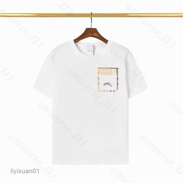

Fashion Mens t Shirts Women Designers T-shirts Tees Cottons Tops Man s Casual Chest Letter Shirt Luxury Clothing Polos Sleeve Clothes Bur Tshirts FJSE 19 P64I, 26
