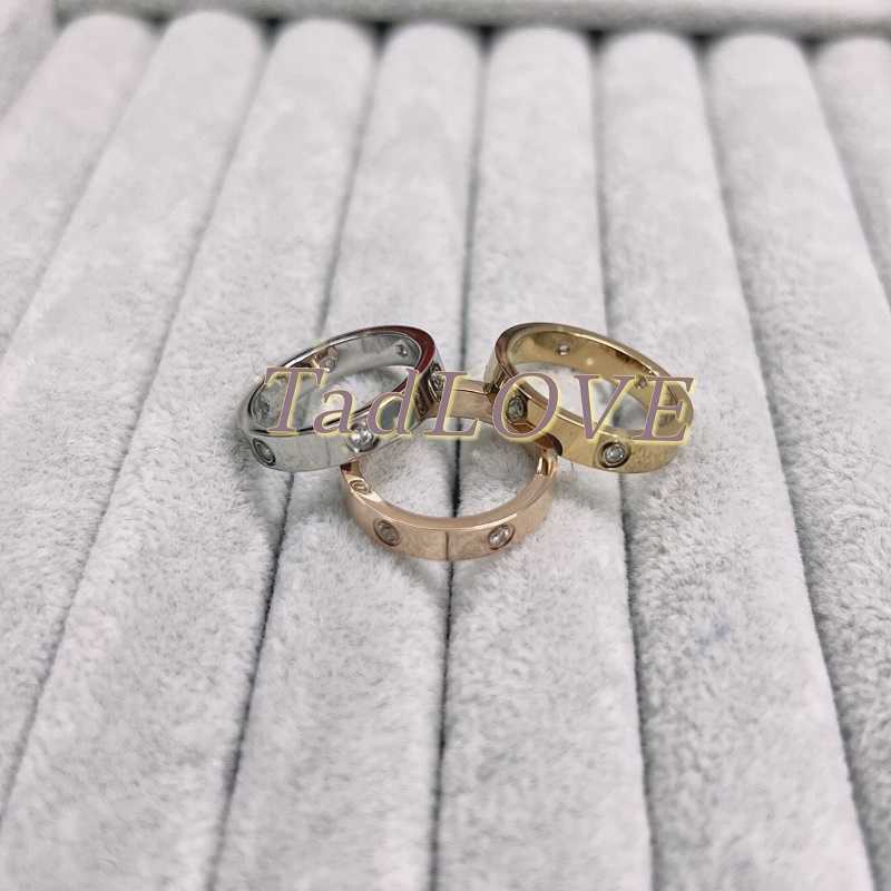 

Designer New K18k Gold Ring Classic Colored Rose Couple LOVE Wedding Series All Sky Star Wide and Narrow Edition for Men Women