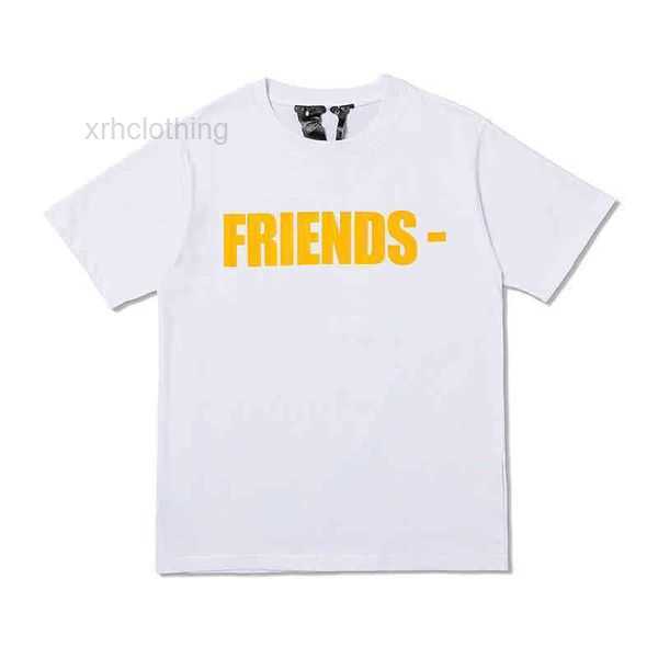 

T-shirt Fahion Br Vlones Yellow Friend Letter T-hirt Looe Imple Back Large v Hort Leeve Men' and Women' in Ummer 1 CZX5, Black