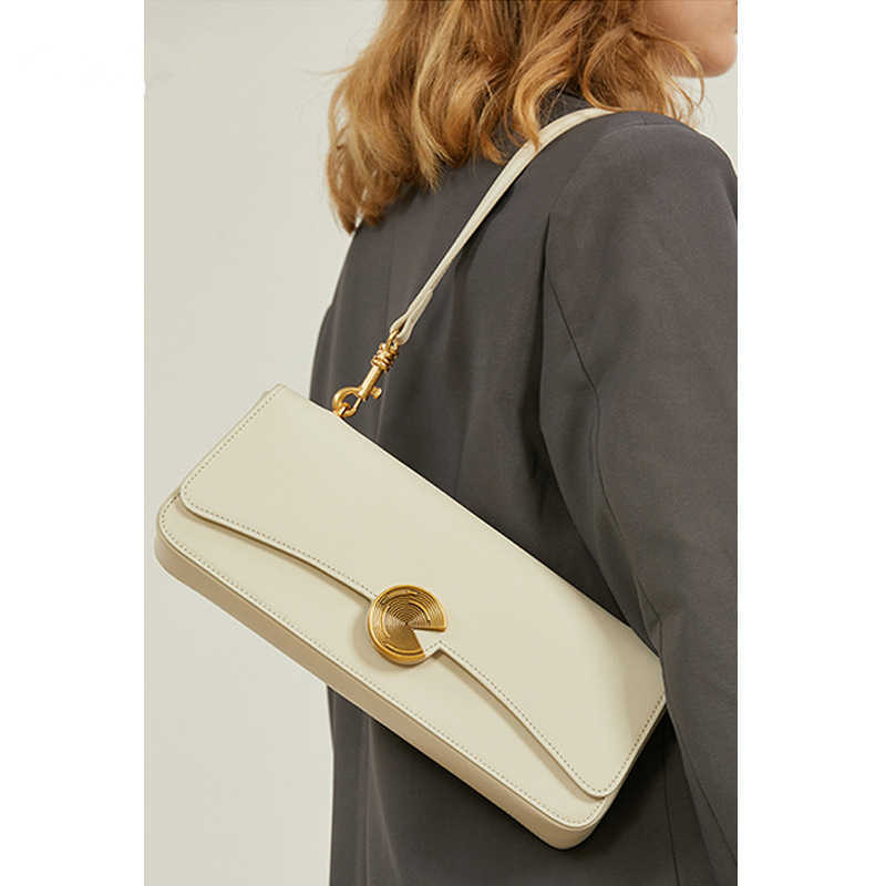 

Underarm Big Bag Women's Spring/Summer New Small Design Crossbody Bag Cute Shoulder Handheld Bag, Creamy-white