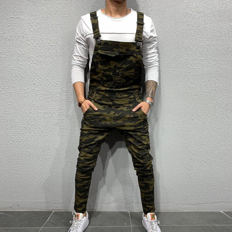 

Men's Jeans High Street Pockets Men Fashion Slim Fit Denim Jumpsuits Modish Strap Overalls Casual Suspender Distressed Pant 230628, Red