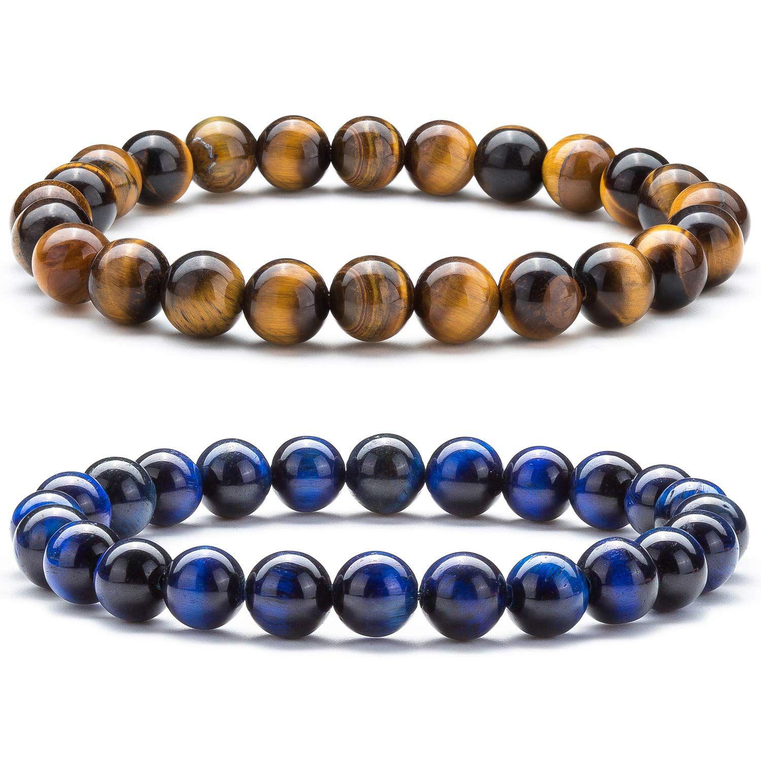 

Beaded Tiger Eye Bracelet Adjustable Aromatherapy Diffuser Braided Design For Healing Yoga Nce - Men Women Drop Delivery Jewelry Brac Dh8My