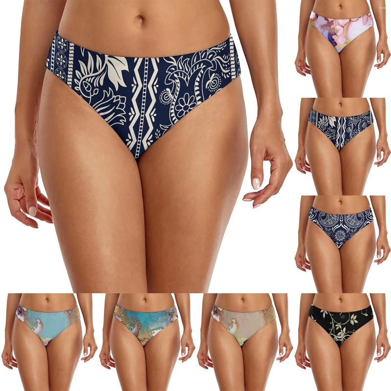 

Women's Swimwear Women's Summer Sports Leisure Fashion Printed Bikini Swim Bottom Pants Swimsuit Shorts, Purple
