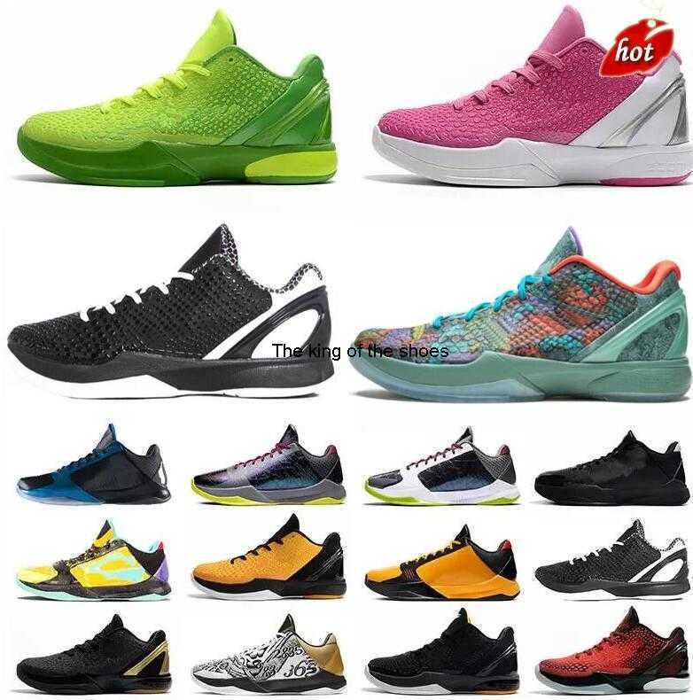 

2023 Top High Basketball shoesZoom Mamba Protro 5 6 Mens Trainers Shoes 5s 6s Challenge Red All-Star Mambacita Chaos Pla, 20