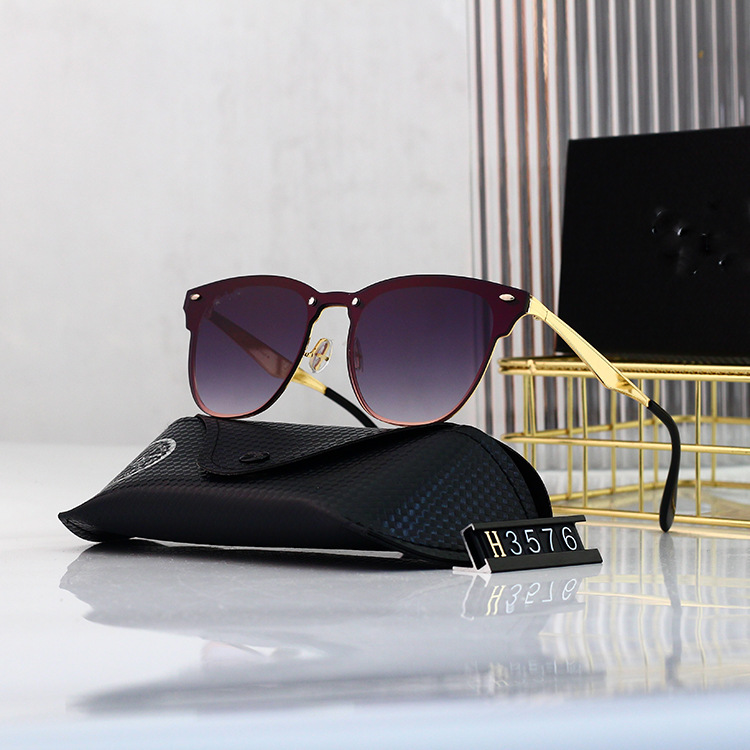 

brand mens sunglasses designer sunglasses for women Europe and the United States cut edge rimless ocean piece sunglasses Fashion sunglasses all-match glasses 3576