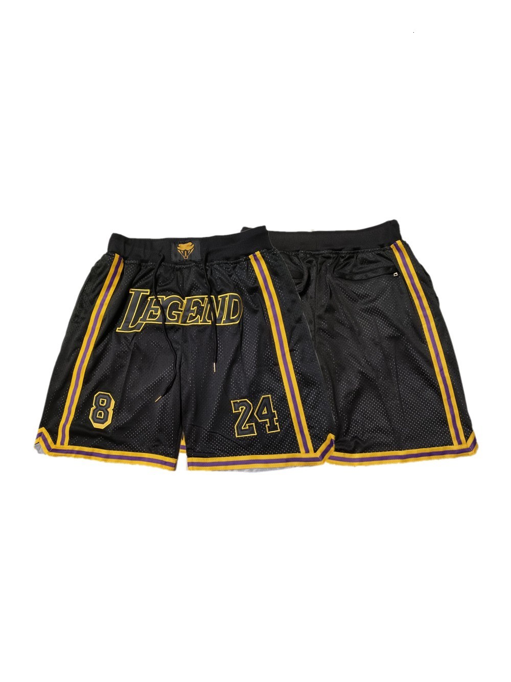

Outdoor Shorts Men Black 8 24 Legend Retro Mesh Embroidered with Pockets Fans Short 230627, Black-24