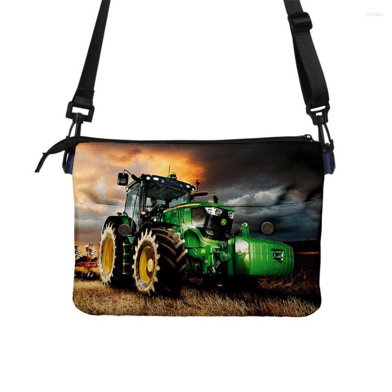 

Evening Bags Children Kindergarten Backpack Tractor Pattern Kids Primary School Bookbags Rucksack Child Start Gift, Llkb-25
