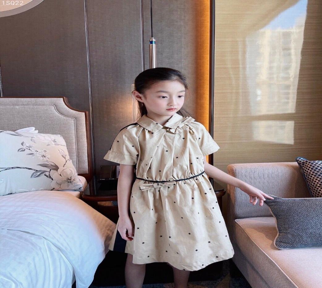 

2021 high quality baby girls summer short sleeve dresses cotton clothes dresses kids girls casual dresses children clothing6898155, Pink