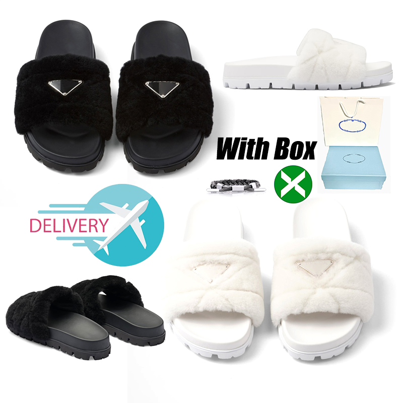 

2023 With Box Slides Slippers Designer Black Mules Fashion Womens Home Flip Flops Casual Sandals Summer Leather Slide Rubber EUR 36-41, Blue