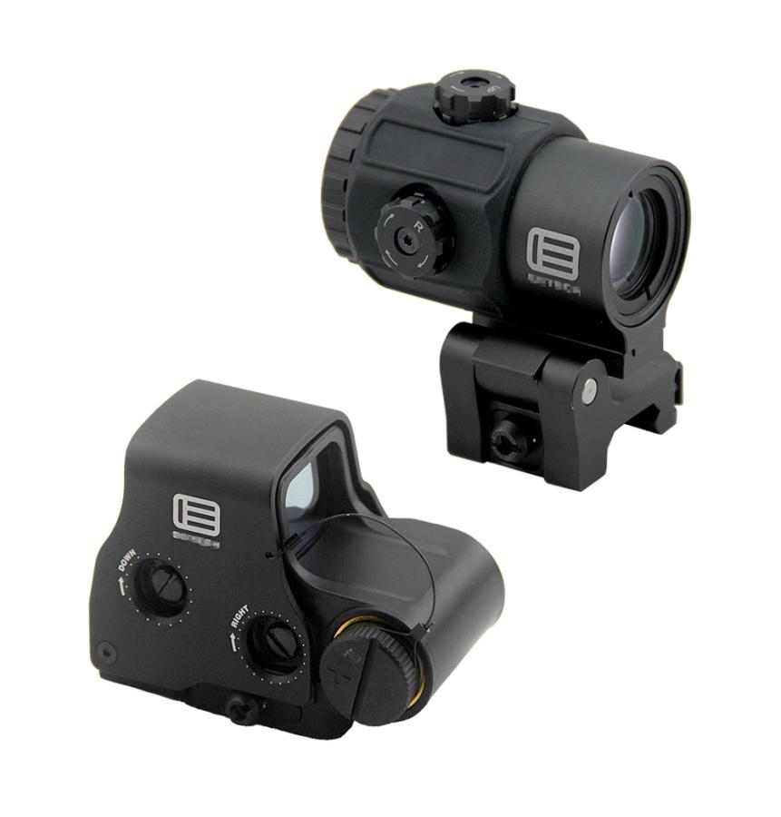 

Tactical Accessories 558 Holographic Red Green Dot Scope With G43 Magnifier Combo Hunting Rifle 558 Tdot Sight and 3X Magnificati4851252