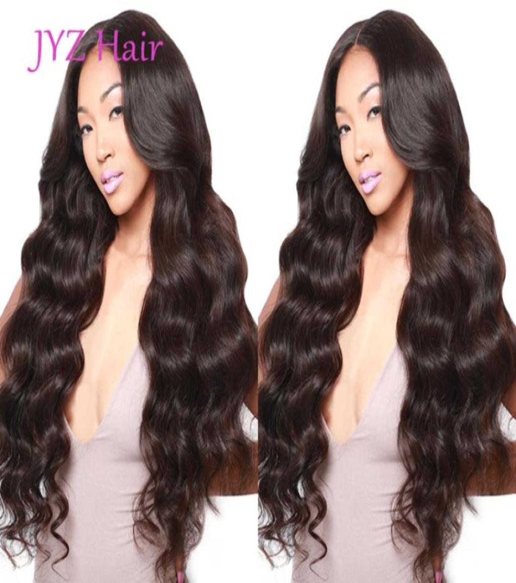 

Lace Front Wig Natural color Loose Wave Brazilian Malaysian Virgin Human Hair Full Lace Wig Unprocessed Cheap For Selling71034751593799, Black