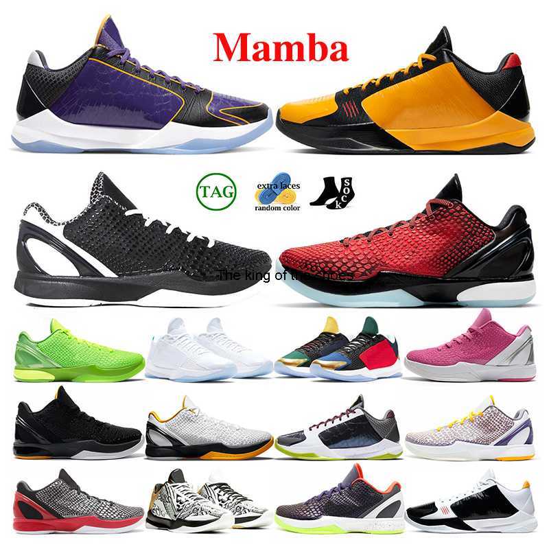 

Mamba 6 Protro Grinch Basketball Shoes Men Mambacita Bruce Lee Del Sol Big Stage grinches Bruce Chaos 5 Rings Mens Trainers Sports Outdoor Sneakers, Protro white del sol