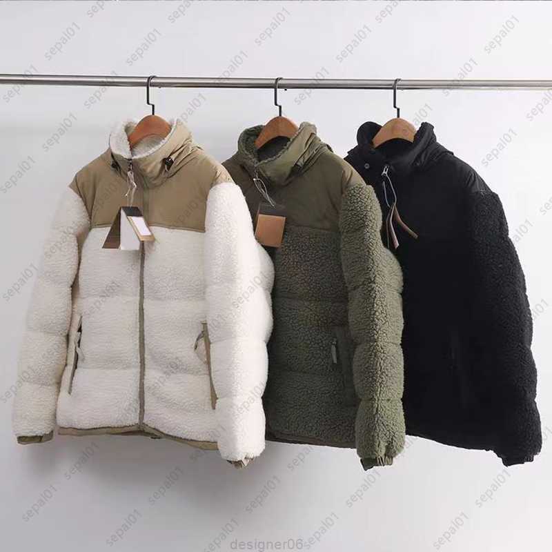 

Designer Tech Jackets Winter Fleece Jacket Men Women Thick Warm Down Coats Fashion Classic Couple Lamb Cashmere Coat, Make up for price