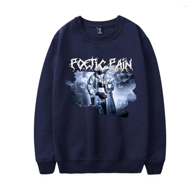 

Men's Hoodies Toosii2x Print Autumn And Winter Men/Women Loose Tops Sweater Series Turtlenecks Round Collar Fleece The Hoodie, Black