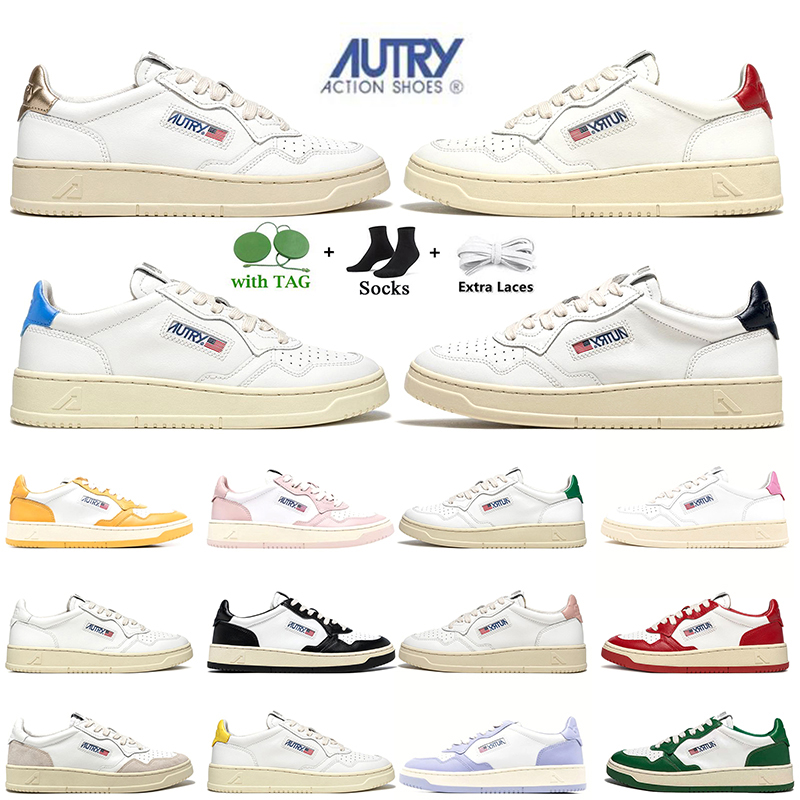 

Autries leather medalist sneakers Women lady girl Beige Black White Skate Autry Shoes Azure Blue Women's Casual Sneakers luxury comfortable low top Trainers, A (13)