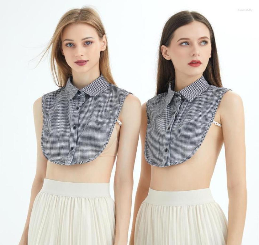 

Bow Ties Women Adult Fake Collar Laides Lapel Solid Color Detachable Shirt Female False Necklace Blouse Top Decor Donn223679323