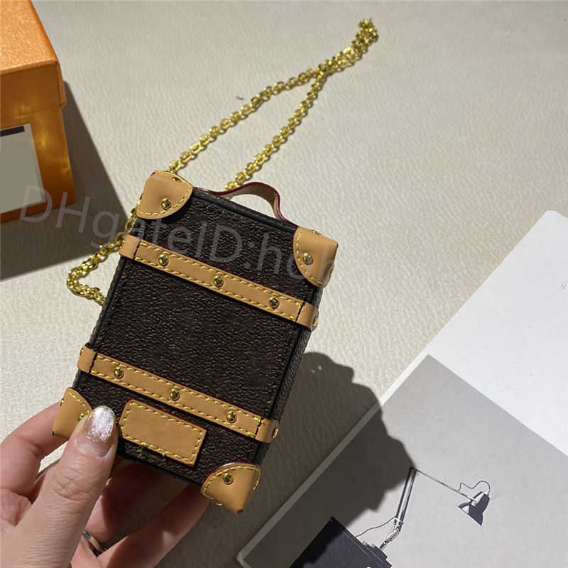 

Designers Bags Luxurys Long Zipper Backpack Style Trunk Lvity Wallet Plain Coin pouch Pandora mini Practical Belt Light Casual Durable Women, Brown