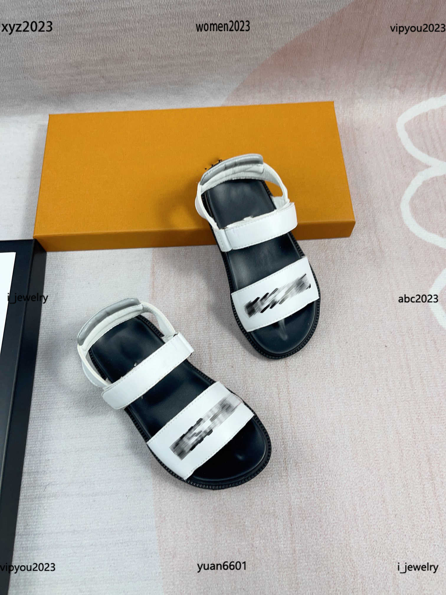 

designer kids shoes summer Kids Sandals Letter printing Child Slippers Box Packaging Children's Size 26-35 #Multiple product, #1