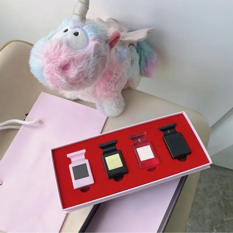 

parfum cologne Unisex Women Men Perfume Fragrance 7.5ml 4pcs Gift Box Set Spray Long Lasting Smell OUD WOOD LOST CHERRY ROSE PRICK 4 in 1 Ki