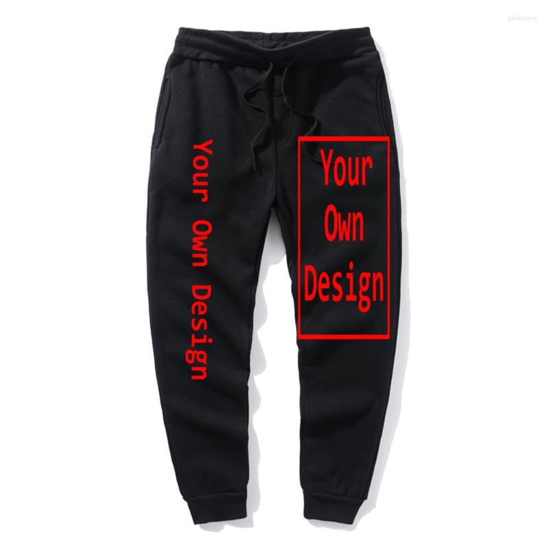 

Women' Pants 2023 Customized Sweat Men' Print Your Own Design Custom Personalized Sweatpants Male Elastic Waist Jogger Drop