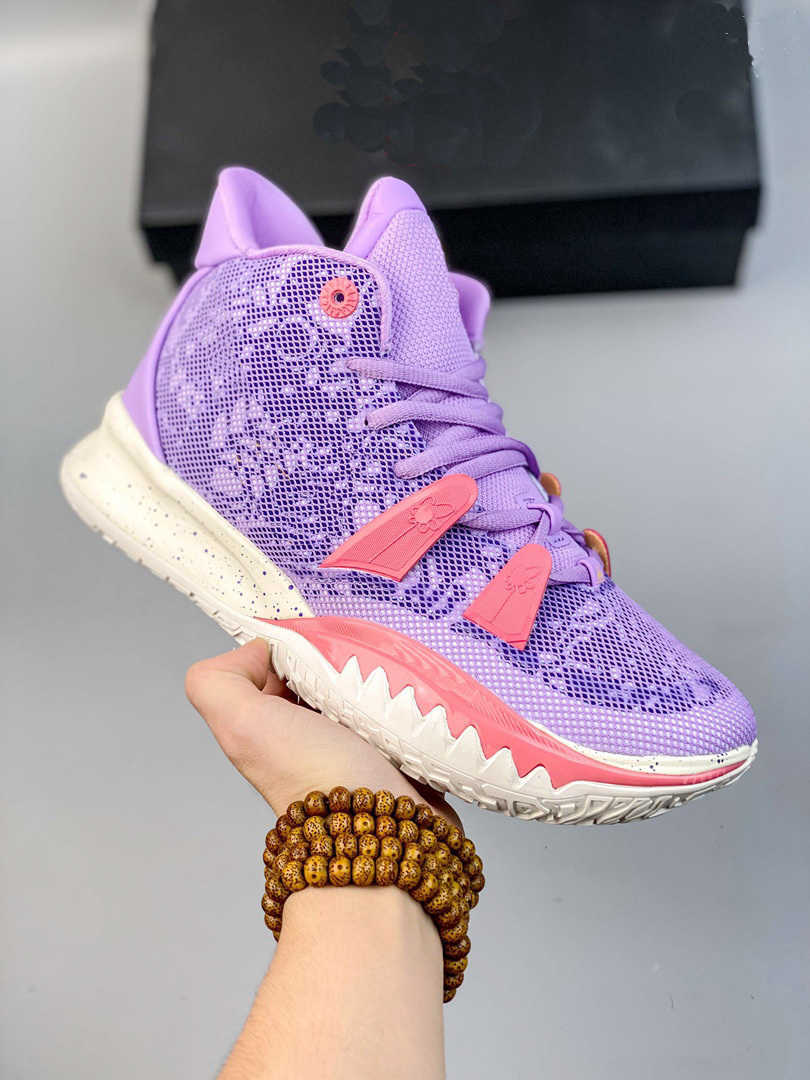 

What the Kyrie Irving 6 shoes mens Kyries 6s iv sneaker BHM Easter Halloween Green Black White Mamba CNY Floral Red tennis Size 7-13, Color 5