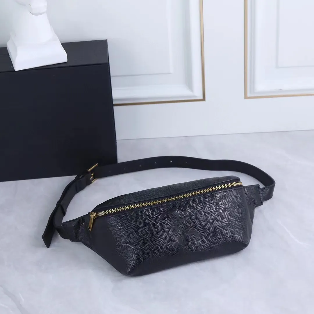 

2023 Luxury accessories fashion ladies and men latest messenger shoulder bag waist bags temperament cross waist bag 569737, 9737#black