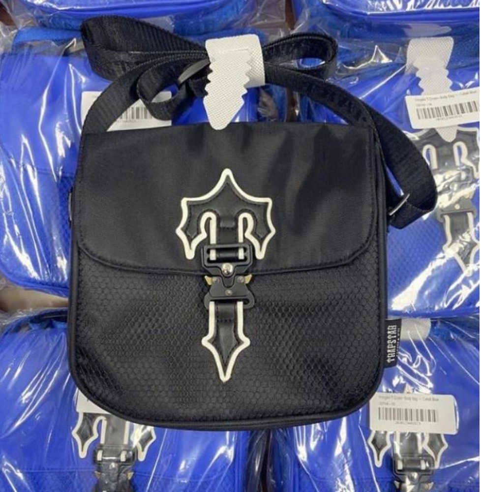 

Shoulder Bags 23ss Men Woman Trapstar bags Nylon Crossbody Bag rapper Luxury Designer Large Capacity Messenger Tidal flow design 658ess, Blue