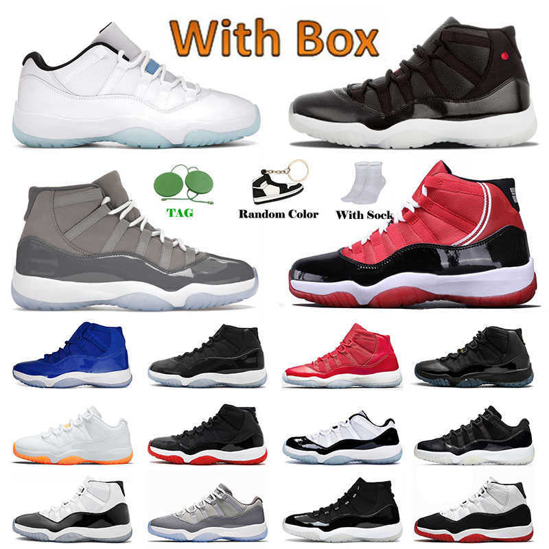 

Basketball Shoes Trainers Designer Sneakers Cool Grey Legend Blue Citrus Concord Jubilee Jumpman 11 11S For Mens High Og 72-10 OG designer shoes, 40-47