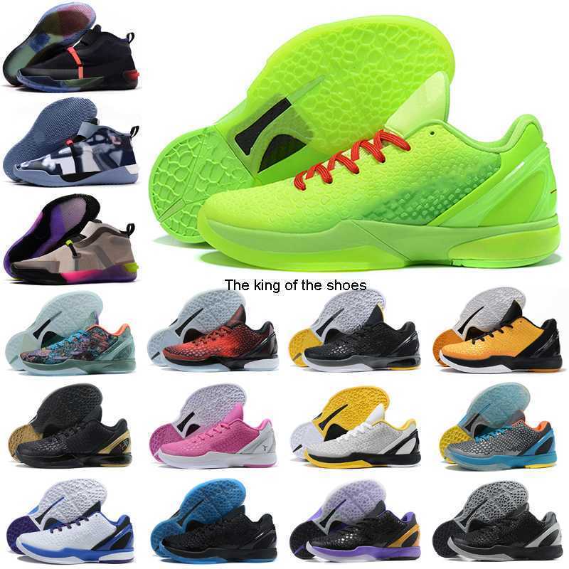 

Shoes Men Basketball Think Pink Zoom Mamba Mentality 6 Protro Kay Yow Sport shoe Size 7-12, As photo 7