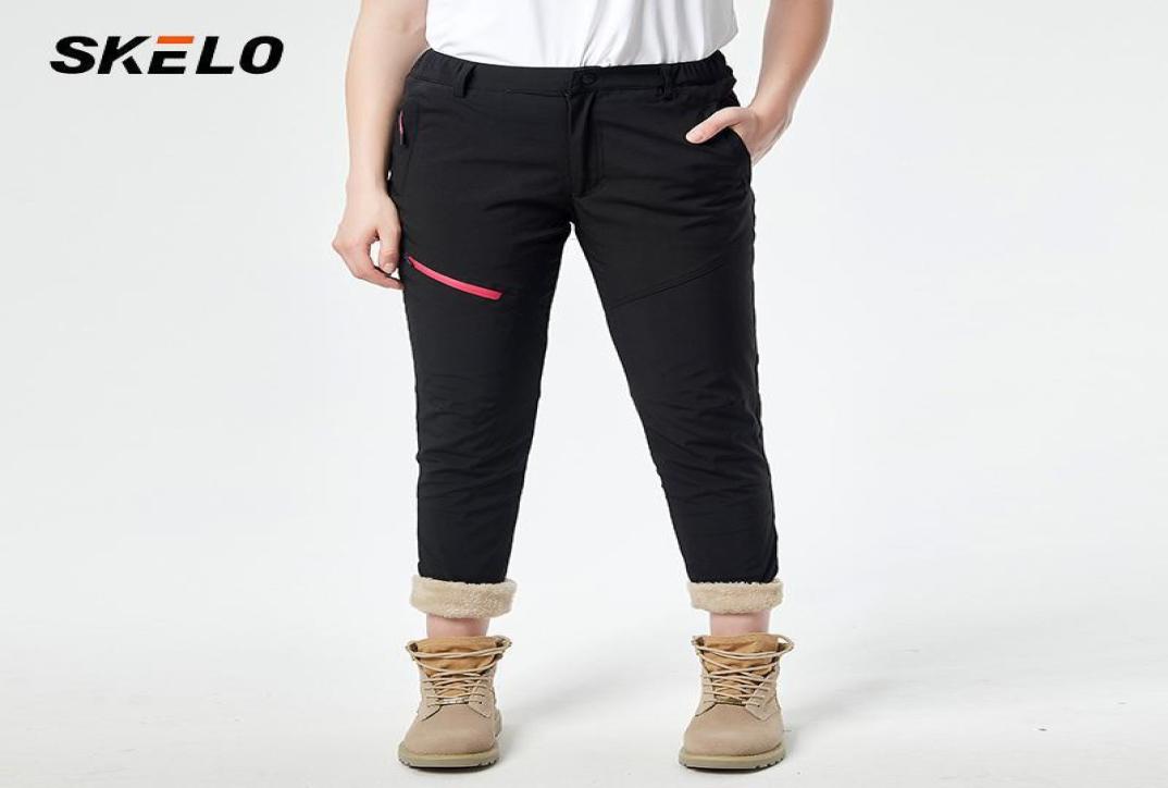 

Skiing Pants 2021 Women Ski Waterproof Softshell Polar Fleece Winter Russian Snow Windproof Snowboard Warm Trousers18228661, Black