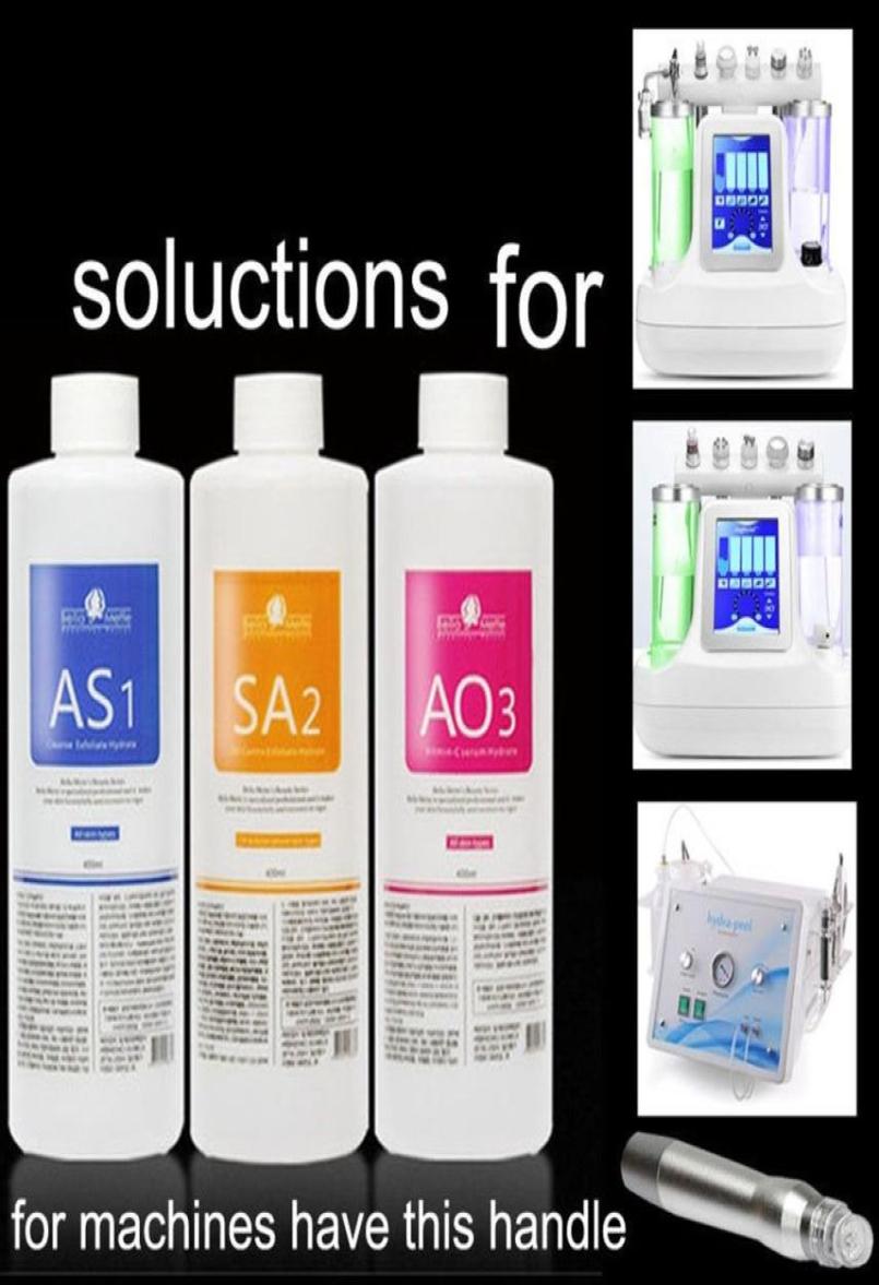 

AS1 SA2 AO3 Aqua Peeling Solution 400ml Per Bottle Hydra Dermabrasion facial serum Cleansing Blackhead Export Liquid Repair DHL3606838