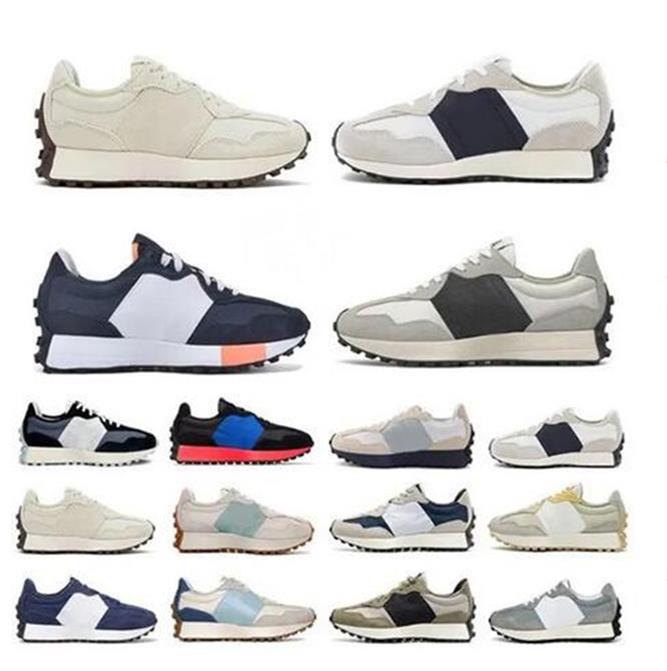 

New Fashion BaLances 327 Women Mens Running Shoes NB 327 Designer Sneakers White Black Silver Navy Gold Soft Yellow Neo Flame Orange Grey Mesh Trainers, #15