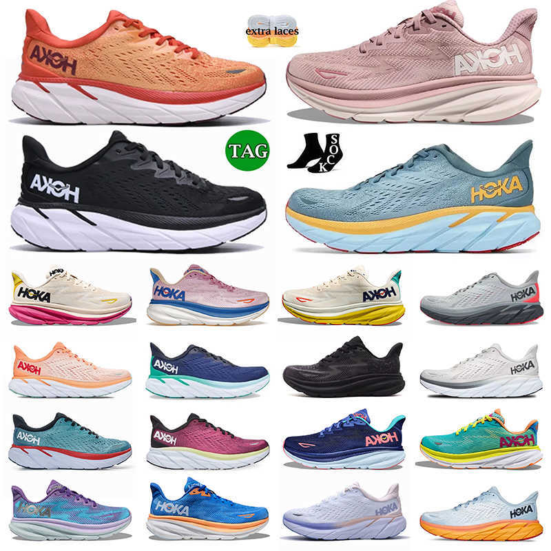 

Designer Hoka One Clifton 8 9 Athletic Shoe Running Shoes Bondi Carbon x 2 Sneakers Shock Absorbing Road Mens Womens Dhgate Og Trainers Outdoor, H04 clifton 9 bellwether blue