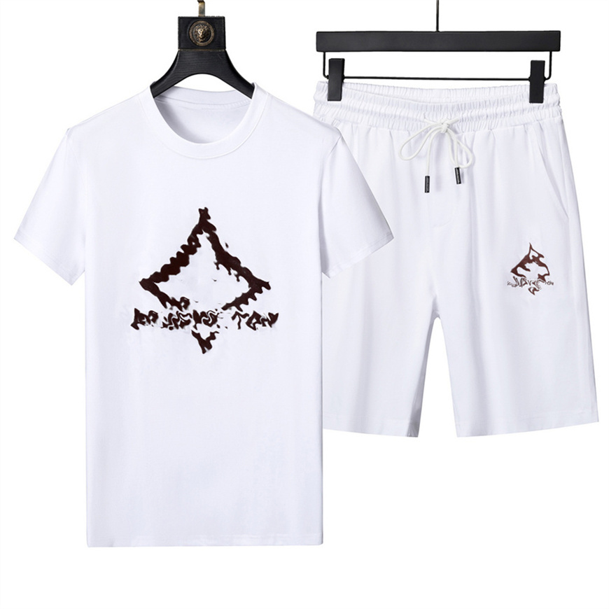 

Summer Men's Tracksuits T shirt set designer tracksuit sportswear fashion Jacket men's sweatshirts T-shirt suit men's shirt casual polos fitness suits