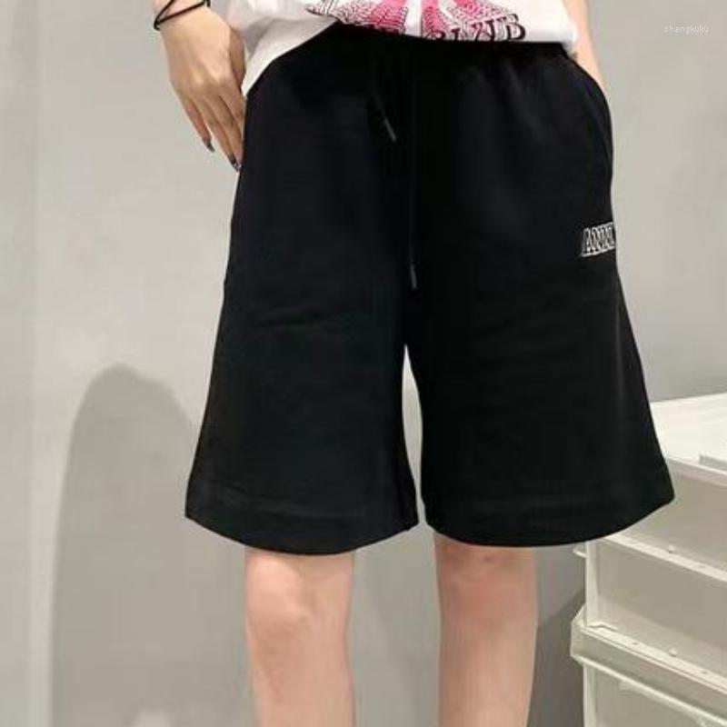 

Women' Shorts 2023 Spring And Summer Letter Embroidery Logo Sports Casual Pants For Men Women, Brown