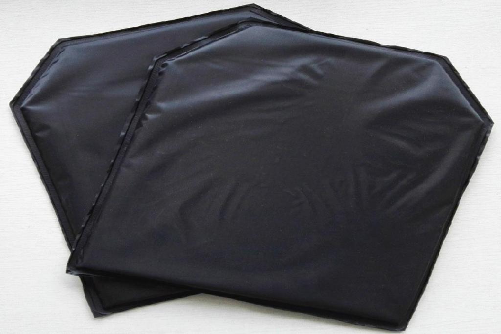 

10039039 x 12039039 Shooters Cut Soft Ballistic Panel Protective Plate Aramid KevlarTwaron Tactical Vest Plate Soft A1265309, Black