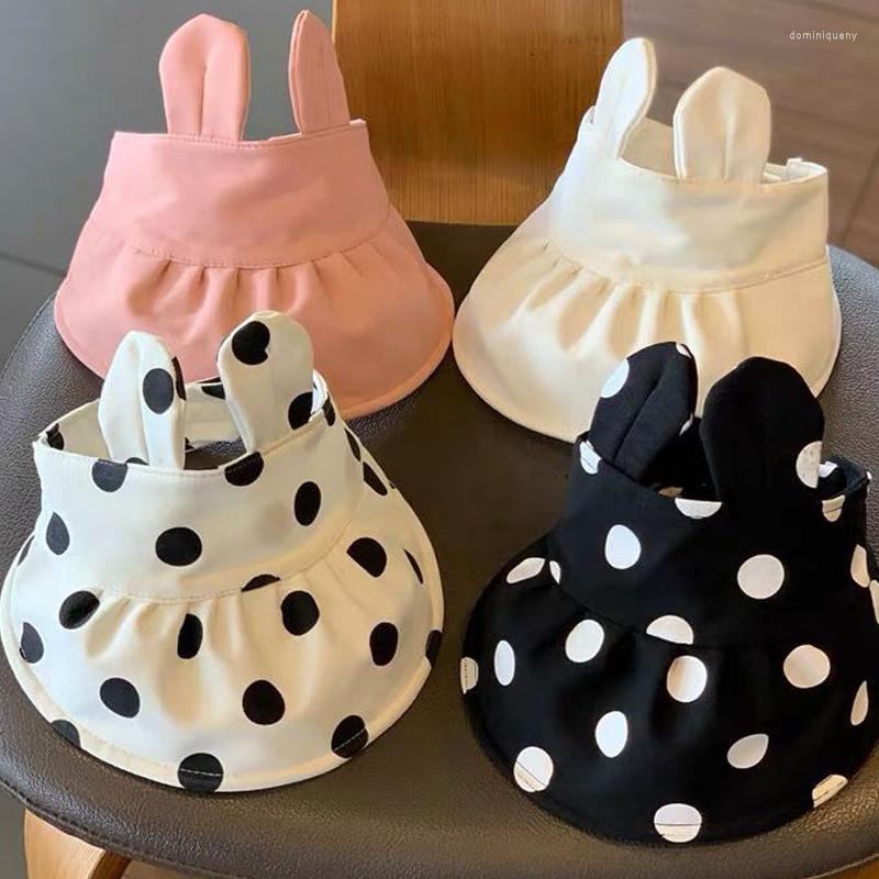 

Berets Summer Baby Adjustable Toddle Sunhat Big Brim Beach Hat Child Outdoor Sun Protection Travel Boy Girl Cap, White