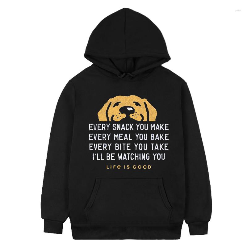 

Men' Hoodies Pets Puppy Graphic Man Women Every Snack You Make Hoodie Sweatshirts
