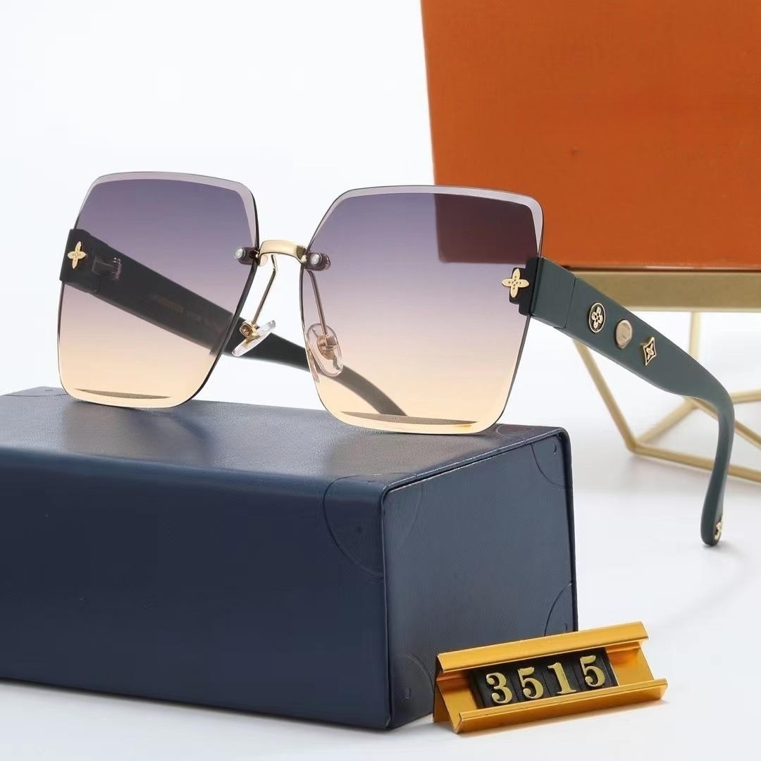 

1pcs Fashion Round Sunglasses Eyewear Sun Glasses Designer Brand Black Metal Frame Dark 50mm Glass Lenses For Mens Womens Better Brown Cases