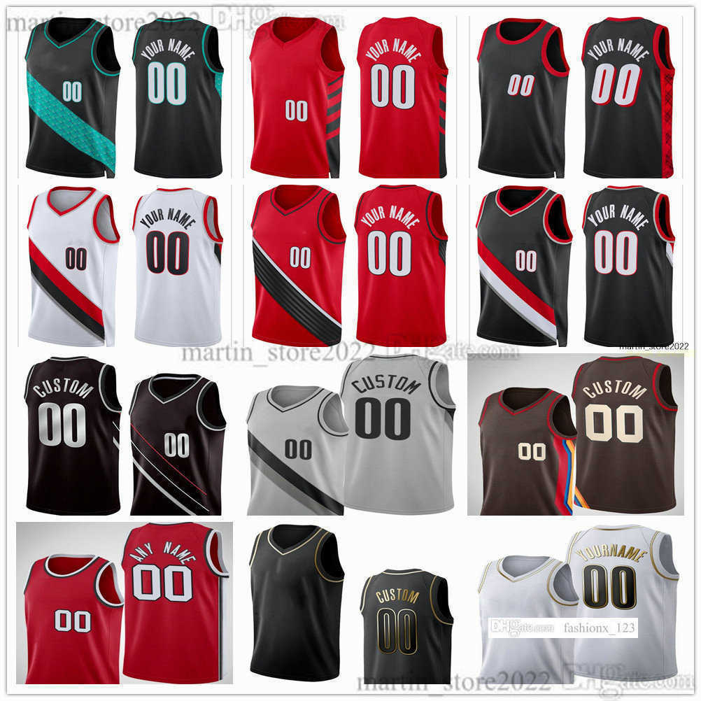 

2023 Draft Pick No.3 Basketball Jerseys Scoot Henderson Kris Murray Tell me what number he is wearingFast Send, Black