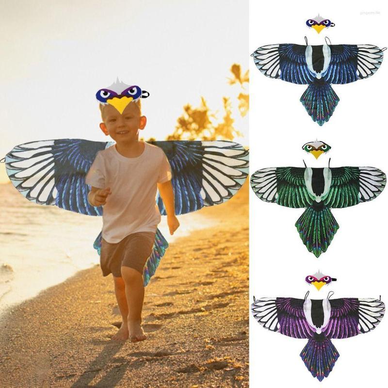 

Scarves Fashion Partyprop Simulated Bird Cosplay Eagle Scarf Costumes Accessory Wings Shawl Kids Cloak