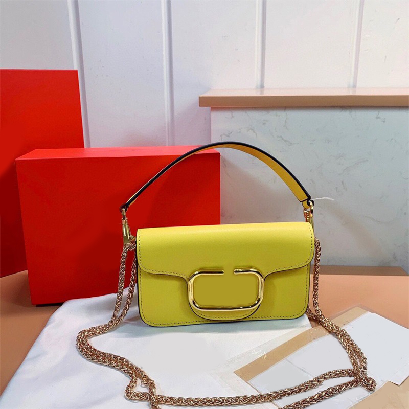

Letter crossbody bag leather letter designer handbags loco letter v fashion accessories solid color with plated gold shoulder bag metal decor XB047 E23, 4#