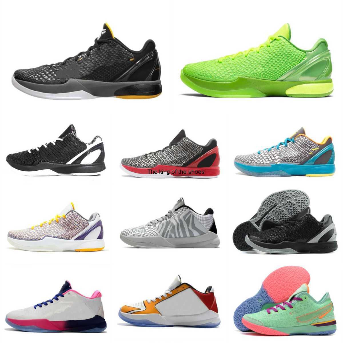 

Trainers Mamba 6 Sports Basketball Shoes Lakers Protro System Metallic Gold Black Mambacita Air Zoom 5 Six Series What If 7 8 Grey Silver Red Outdoor Designer Sneakers, Kob1030