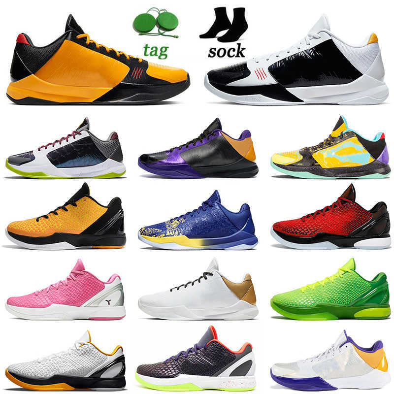 

Sale Mamba Zoom 5 6 Series Protro System Basketball Shoes Alternate Bruce Lee Big Stage Chaos Prelude Metallic Gold Rings Men Del Sol Shoe Sports Sneakers With Socks, D18 purple 40-46