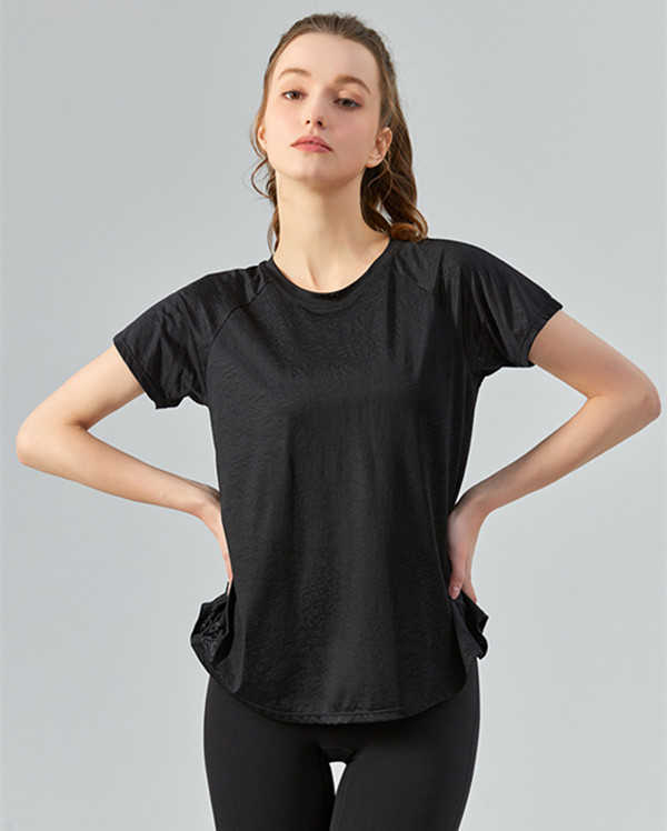 

Lulu T Shirt Women Yoga Short Sleeve Summer Tee Smock Women Mesh Sports Top Loose Casual Running Fitness Thin and Light Woman T-shirt Lady, White