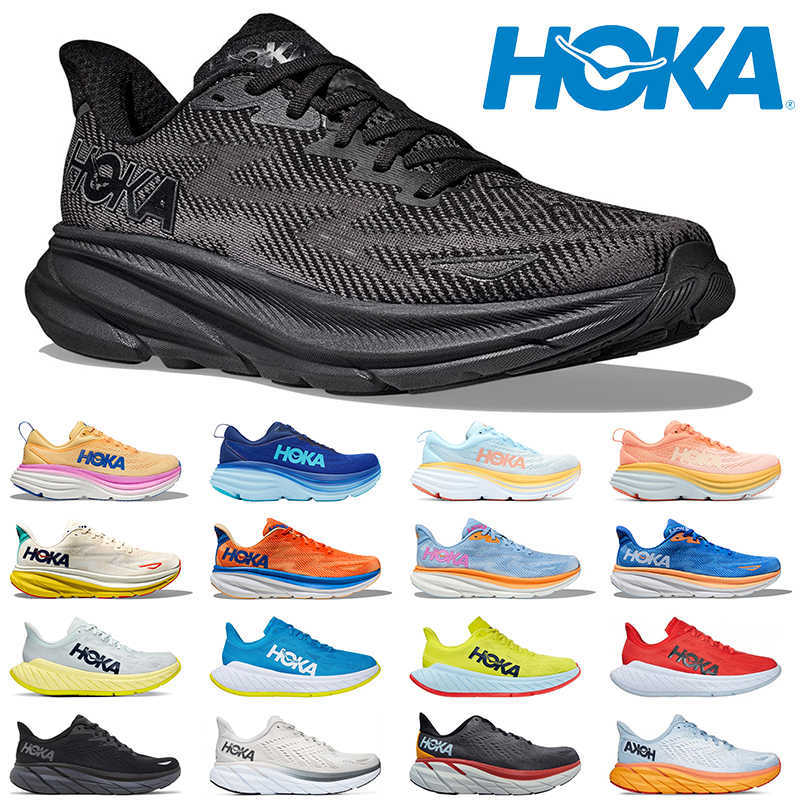 

Hoka One Shoes Clifton 9 Cyclamen for Men Women Triple Black White Cloud Blue Ice Flow Orange Bondi 8 Runners Casual Shoes Castlerock Mens Trainer, #21