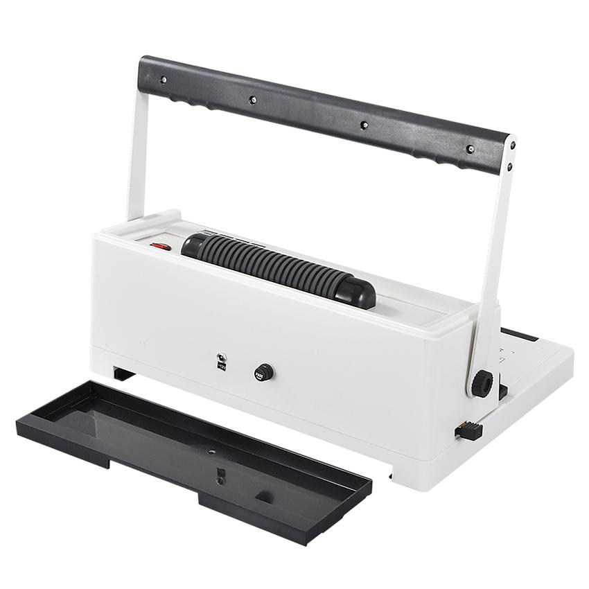 

Machine Text binding of single coil spiral ring binding machine of binding machine