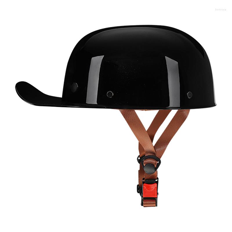 

Motorcycle Helmets Vintage Helmet Men Retro Riding Motorbike Moto Biker Protection Gear Racing Scooter Half Women, Grey