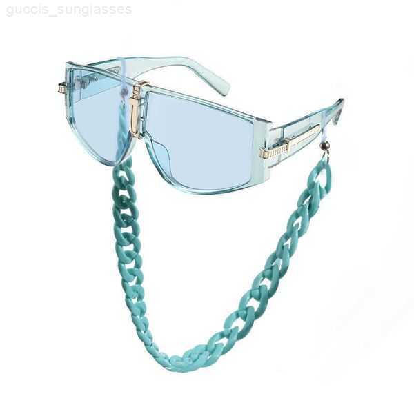 

designer sunglasses Kajila sunglasses woman Vintage Fashion Thick Chain Piece Uv 400 glasses Outdoor Beach Protection Full Package Men Eyeglasses 61A0B